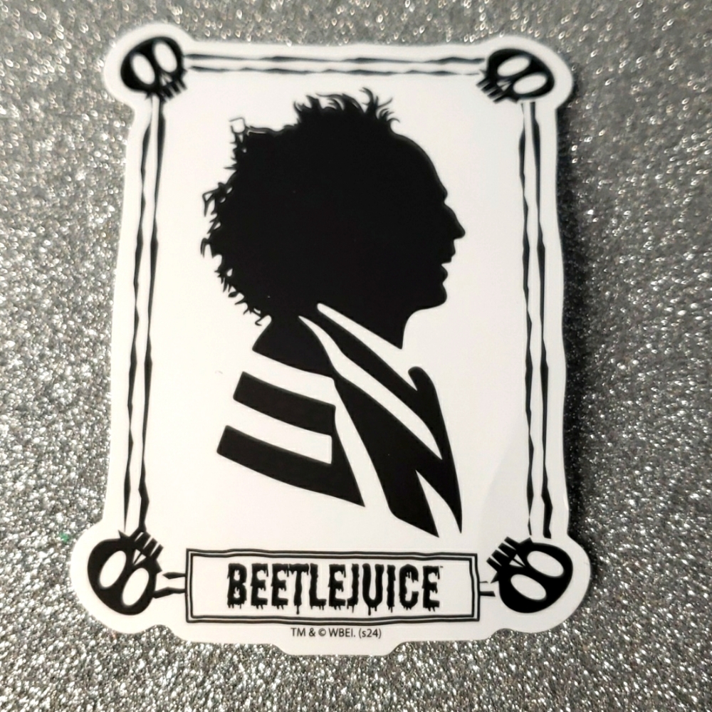 10/$10 BEETLEJUICE waterproof sticker